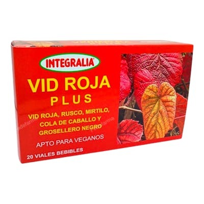 Integralia Vid Roja Plus 20 viales