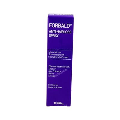 INTERPHARMA Forbald Loción pulverizador 125ml INTERPHARMA Forbald Loción pulverizador 125ml