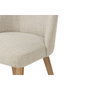 DKD Home Decor Silla Tapizada de Poliéster en Fresno Acabado Decapé