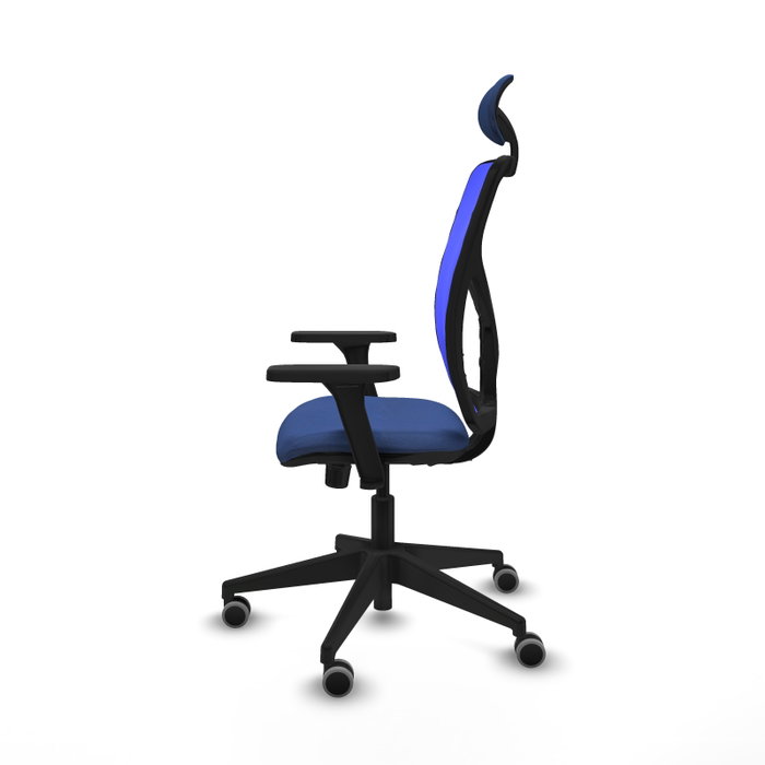 PIQUERAS Y CRESPO Silla de oficina Motilla Azul con mecanismo Sincro PIQUERAS Y CRESPO Silla de oficina Motilla Azul con mecanismo Sincro