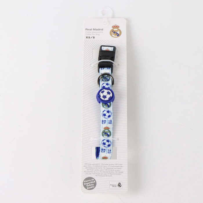 Cerdá Collar Para Perros Real Madrid Talla XS-S Azul