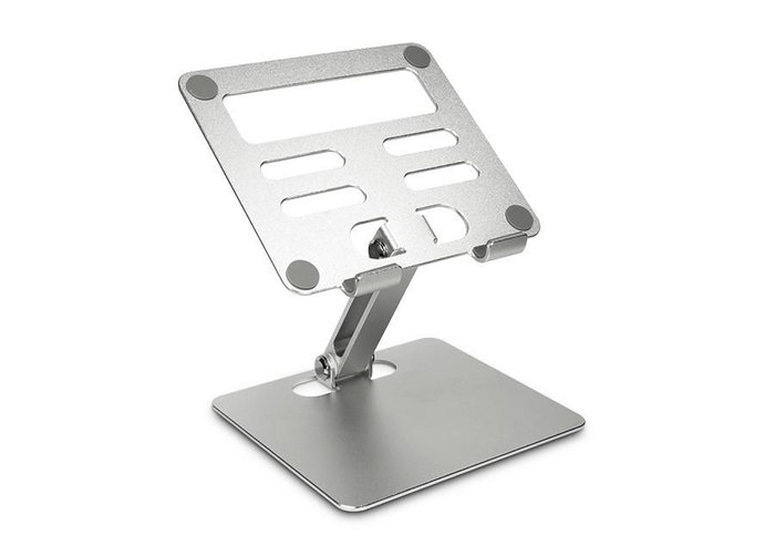 Inter-Tech TBS-100 Soporte para Tablet y Ordenador Portátil de Aluminio