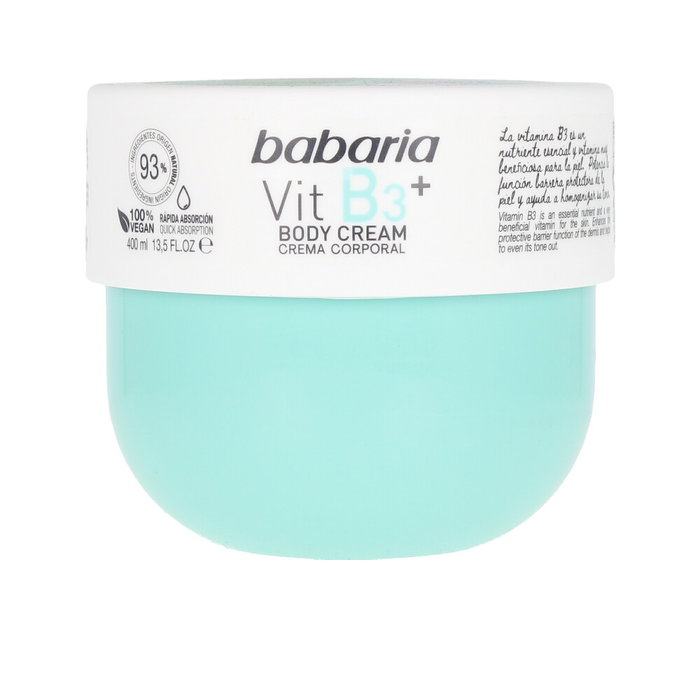 Babaria Crema Corporal VITAMIN B3+ 400 ml