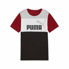 Camiseta de Manga Corta Infantil Puma Ess Block
