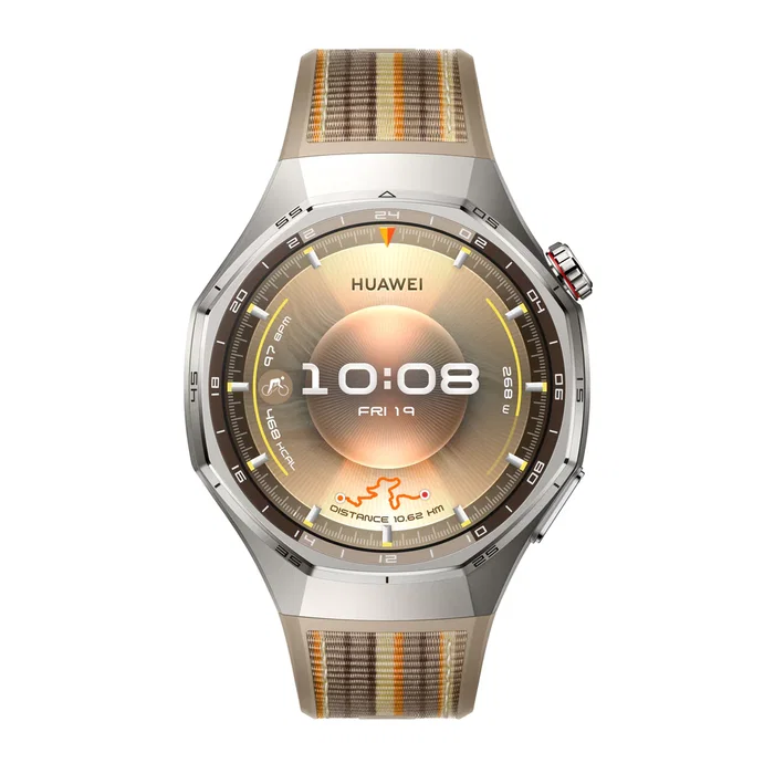Huawei WATCH GT 4 Pro Smartwatch 46 mm - Caja Titanio Negro, Banda Tejido Marrón, Pantalla AMOLED 1.47", GPS, NFC, Resistente Agua 5 ATM, Batería 21 Días Huawei WATCH GT 4 Pro Smartwatch 46 mm - Caja Titanio Negro, Banda Tejido Marrón, Pantalla AMOLED 1.47", GPS, NFC, Resistente Agua 5 ATM, Batería 21 Días