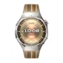 Huawei WATCH GT 4 Pro Smartwatch 46 mm - Caja Titanio Negro, Banda Tejido Marrón, Pantalla AMOLED 1.47", GPS, NFC, Resistente Agua 5 ATM, Batería 21 Días