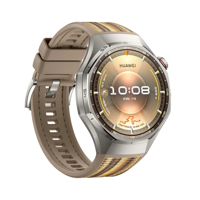 Huawei WATCH GT 4 Pro Smartwatch 46 mm - Caja Titanio Negro, Banda Tejido Marrón, Pantalla AMOLED 1.47", GPS, NFC, Resistente Agua 5 ATM, Batería 21 Días Huawei WATCH GT 4 Pro Smartwatch 46 mm - Caja Titanio Negro, Banda Tejido Marrón, Pantalla AMOLED 1.47", GPS, NFC, Resistente Agua 5 ATM, Batería 21 Días