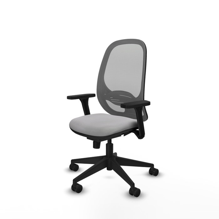 PIQUERAS Y CRESPO Silla de oficina Cilanco con mecanismo Sincro, Gris PIQUERAS Y CRESPO Silla de oficina Cilanco con mecanismo Sincro, Gris
