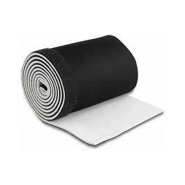 DeLOCK Funda para cables de neopreno flexible con cierre autoadherente 1,5 m x 135 mm negro/blanco