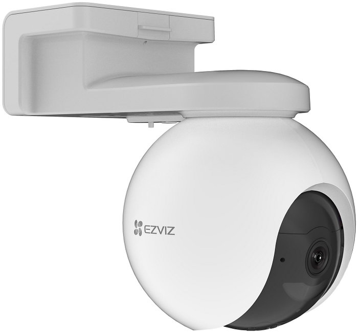EZVIZ EB8 Cámara de seguridad 4G con Panel Solar, Esférica, Blanco