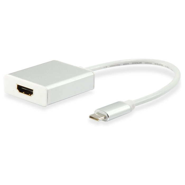 Equip Adaptador USB-C a HDMI 4K Blanco 0,15m