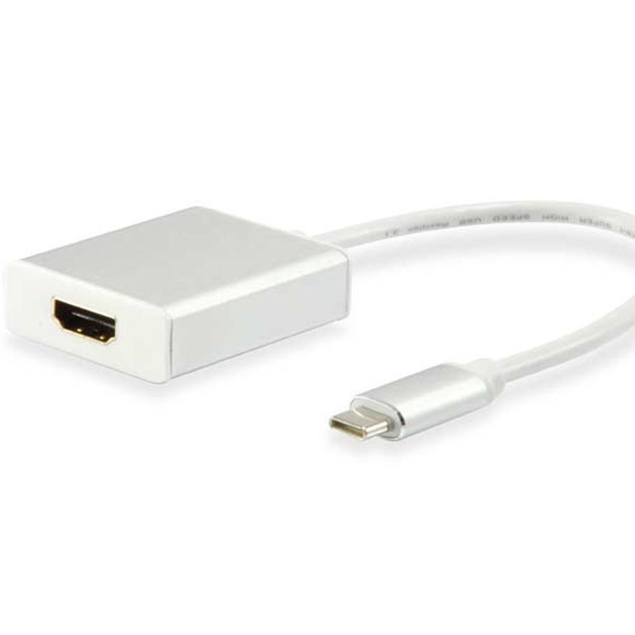 Equip Adaptador USB-C a HDMI 4K Blanco 0,15m