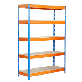 Homelux Kit Estantería Reforzado 5 Baldas 177x90x45 cm Blanco