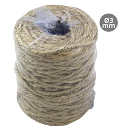 Hantums Cuerda de Sisal Ø3.0mm x 100M Marrón
