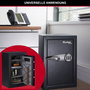 Master Lock Caja fuerte digital XXL de alta seguridad T0-331ML