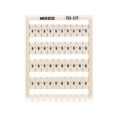 WAGO WMB 793-577 Tarjeta de marcado con impresión W N WAGO WMB 793-577 Tarjeta de marcado con impresión W N