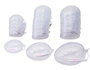 Innspiro Maxi pack de 72 huevos de plástico transparente en 3 medidas