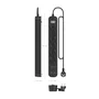 Aisens Regleta de 6 Tomas con Cargador USB 20W (2xUSB-C, 2xUSB-A), Negro ASPS-2A2C17-BK