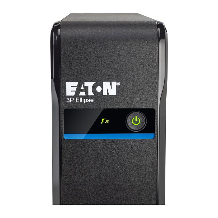 Eaton SAI UPS 3P Ellipse 1700, 1700VA/1040W, Offline/Standby, 8 Salidas AC, USB, Protección Sobrecarga, 0-40°C, Negro