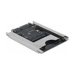 DeLOCK Lector de tarjetas SATA 2.5 para tarjetas CFast, Gris