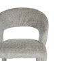 Silla Beige Tejido-Metal 55 X 60 X 80 cm (Set de 2)