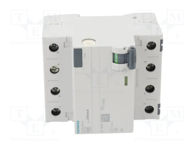 SIEMENS 5SV3642-6 Interruptor diferencial 25A 300mA 3+N SIEMENS 5SV3642-6 Interruptor diferencial 25A 300mA 3+N