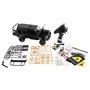 AMEWI RC Crawler Toyota Land Cruiser 4WD 1:12 RTR Negro, Listo para usar, 2.4GHz, Edad recomendada 6+
