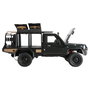 AMEWI RC Crawler Toyota Land Cruiser 4WD 1:12 RTR Negro, Listo para usar, 2.4GHz, Edad recomendada 6+
