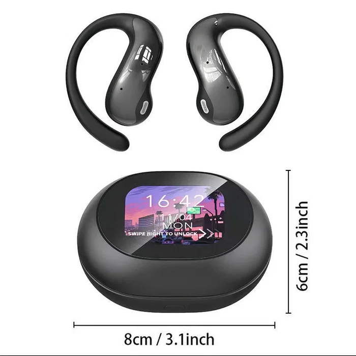 Generico Auriculares con traducción IA en tiempo real, 144 idiomas, inalámbrico Bluetooth TWS