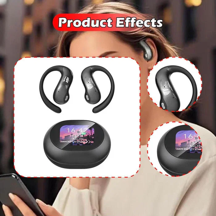 Generico Auriculares con traducción IA en tiempo real, 144 idiomas, inalámbrico Bluetooth TWS
