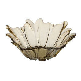 Ixia Centro de Mesa Flor Verde Oliva Cristal