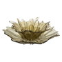 Ixia Centro de Mesa Flor Verde Oliva Cristal