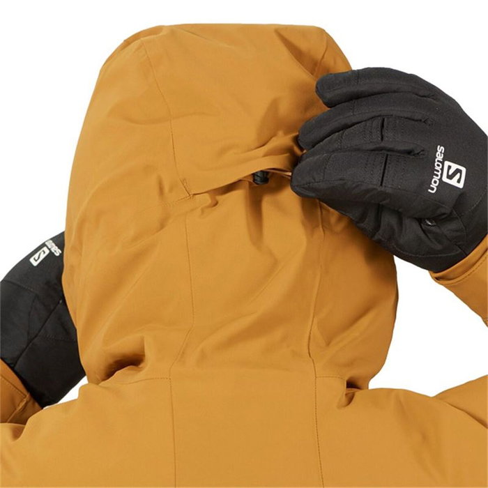 Chaqueta de Esquí Salomon LC1583400 Dorado Hombre