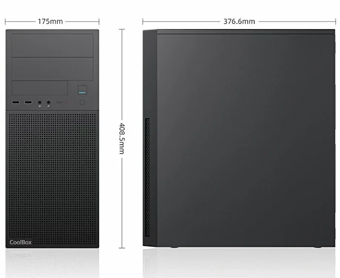 Coolbox Caja ATX A780 con USB-C 3.2 Gen1 sin fuente de alimentación