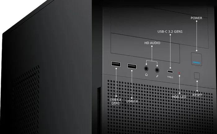 Coolbox Caja ATX A780 con USB-C 3.2 Gen1 sin fuente de alimentación