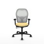 PIQUERAS Y CRESPO Silla de oficina Jorquera Sincro/Traslack Crema y Blanco