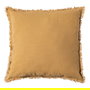 Cojín Mostaza 70% Algodón / 30% Lino 60 X 60 cm