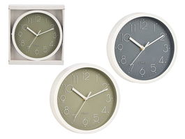 Giftdecor Reloj Redondo 20 cm Sencillo Surtidos (Set de 12)
