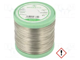 BROQUETAS Estaño libre de plomo Sn99Cu0,7Ag0,3 0,8mm 1kg