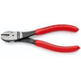 Knipex Alicate de corte diagonal High Leverage, 160 mm, recubrimiento de plástico