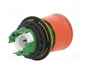 EATON ELECTRIC Interruptor de emergencia M22-LED rojo de 22mm