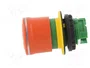 EATON ELECTRIC Interruptor de emergencia M22-LED rojo de 22mm