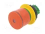 EATON ELECTRIC Interruptor de emergencia M22-LED rojo de 22mm