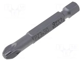 WERA Punta de destornillador Pozidriv® PZ3 TORSION 1/4 pulgada 50 mm