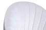 DKD Home Decor Butaca Sixties Blanco Dorado Pata de Gallo 66 x 85 x 69 cm
