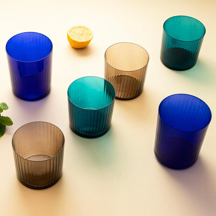 Vaso Bajo Cristalín Optic Bohemia 35 cL (6 Unidades)