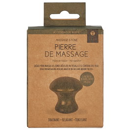 Cosmetic Club Piedra de Masaje Facial de Jade Redonda para Contorno de Ojos, Mejora Elasticidad y Reduce Ojeras