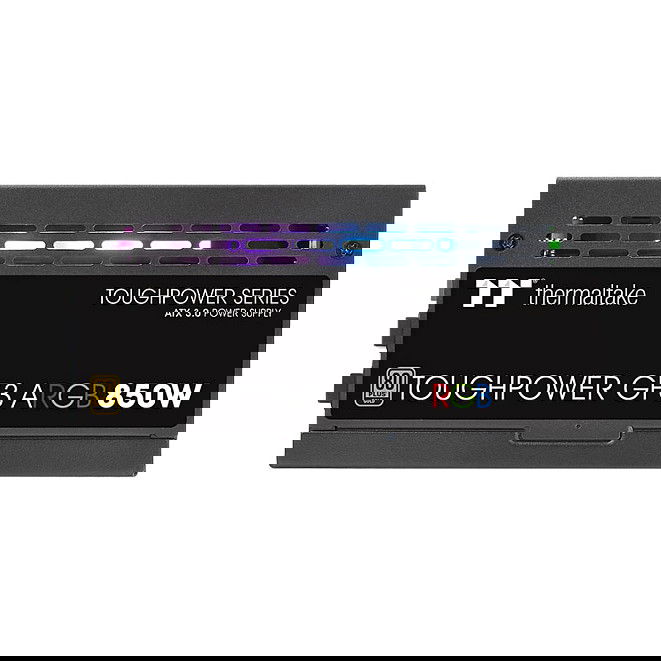 Thermaltake 850W GF3 Gold ARGB Gen5 Fuente de Alimentación ATX 3.0 Totalmente Modular para PC