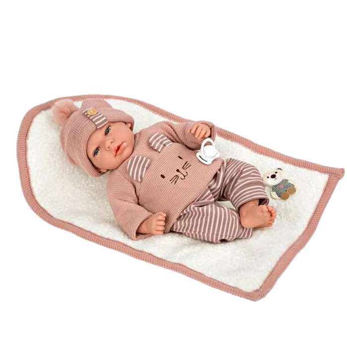 Muñecas Arias Elegance Andie con manta y chupete, 40 cm