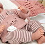 Muñecas Arias Elegance Andie con manta y chupete, 40 cm